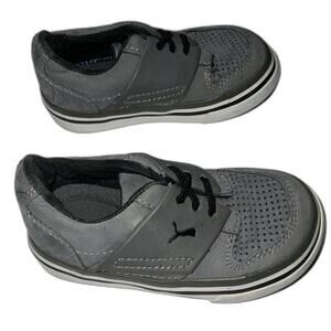 Puma Slip On Gray Toddler Sneakers Size 5